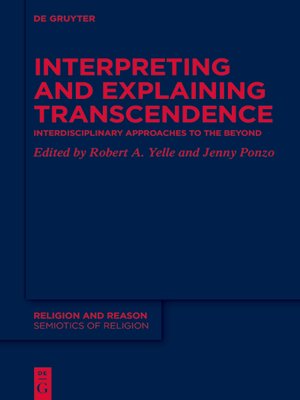 cover image of Interpreting and Explaining Transcendence